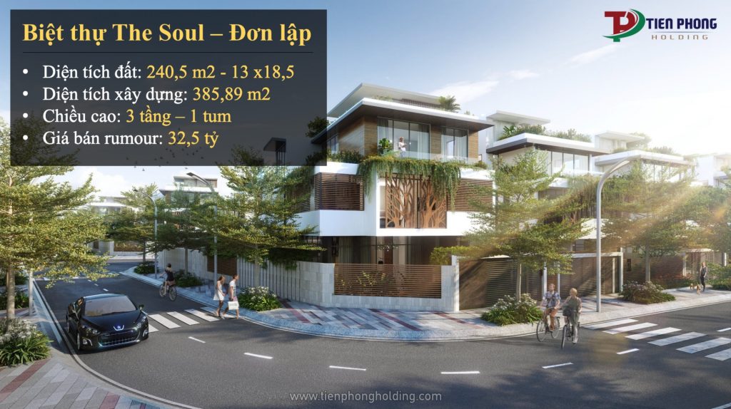 Giá bán biệt thự đơn lập - Coral Hawaii