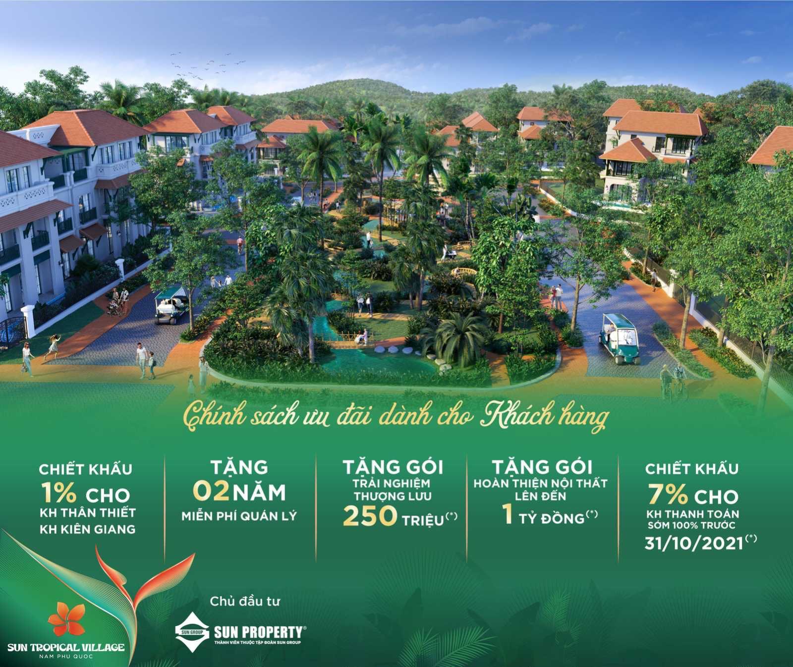 Biệt thự Sun Tropical Village Phú Quốc