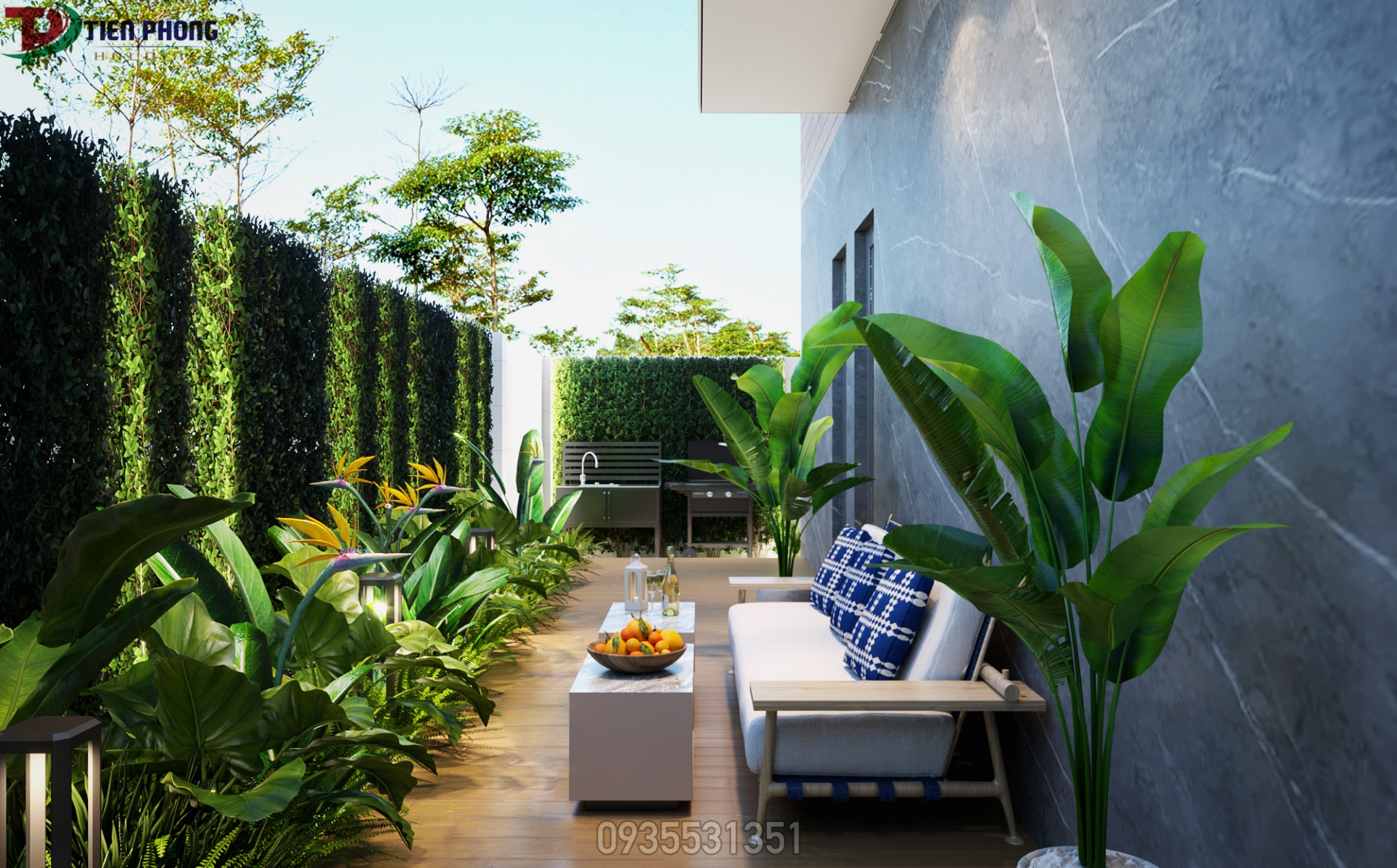 Phối cảnh nội thất biệt thự coral hawaii M8-1_BBQ-OPT2