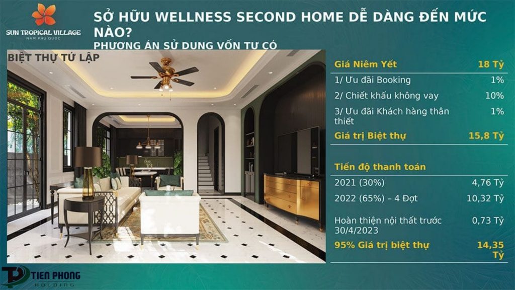 Biệt thự Sun Tropical Village Phú Quốc