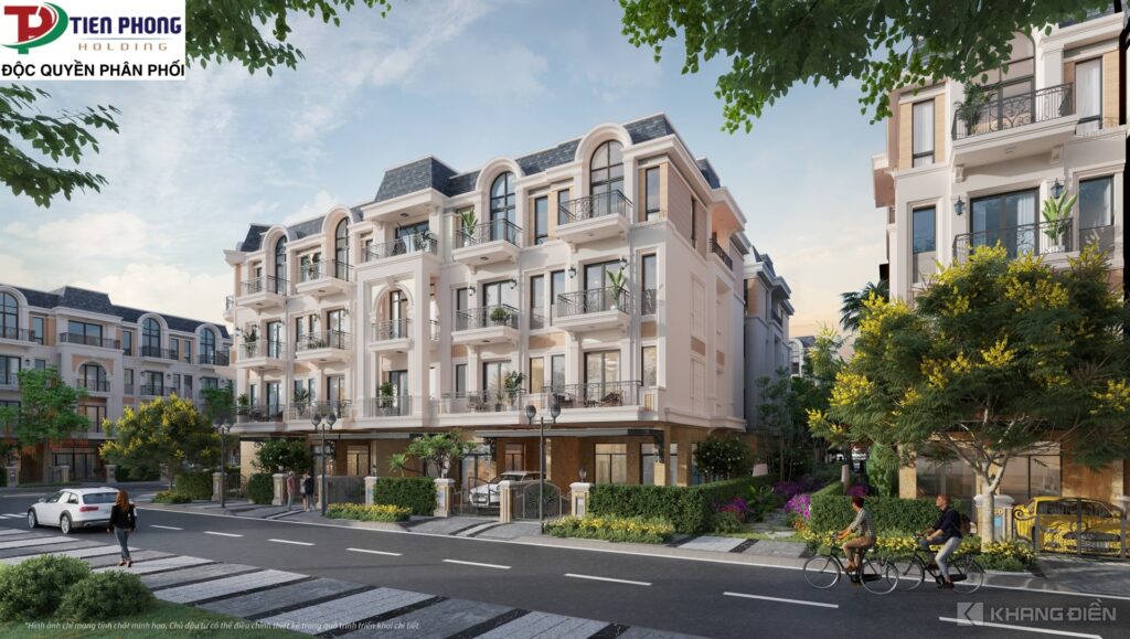 Phối cảnh The classia-Nhà liên kế điển hình