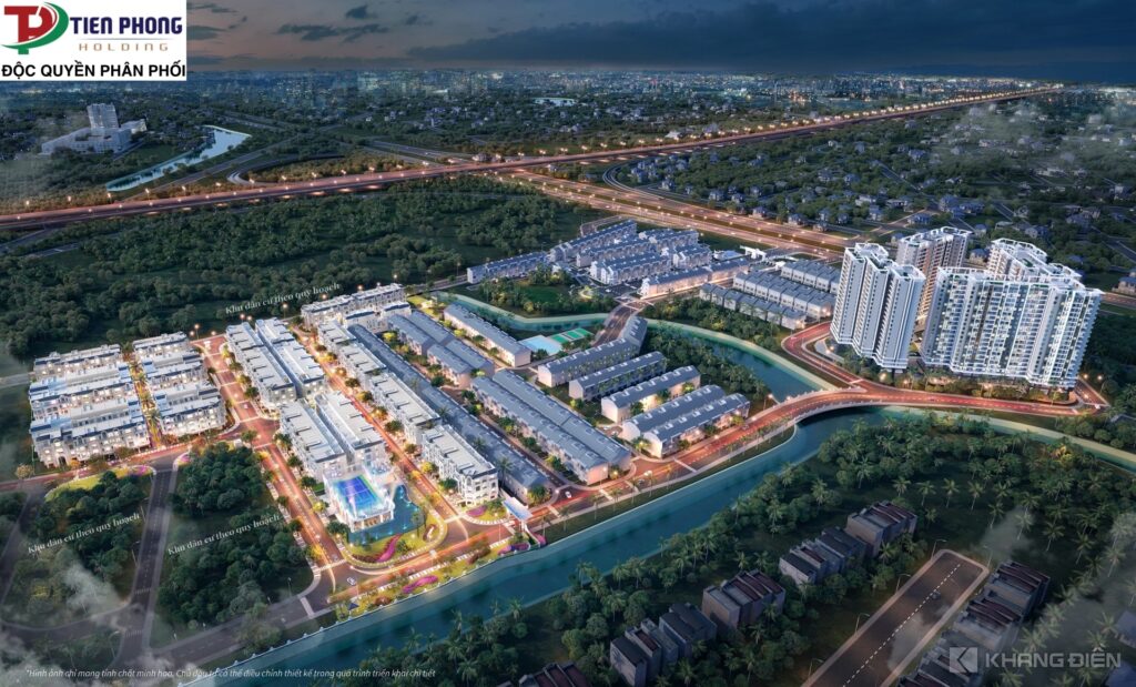 Phối cảnh khu dân cư cao cấp Khang Điền Quận 9