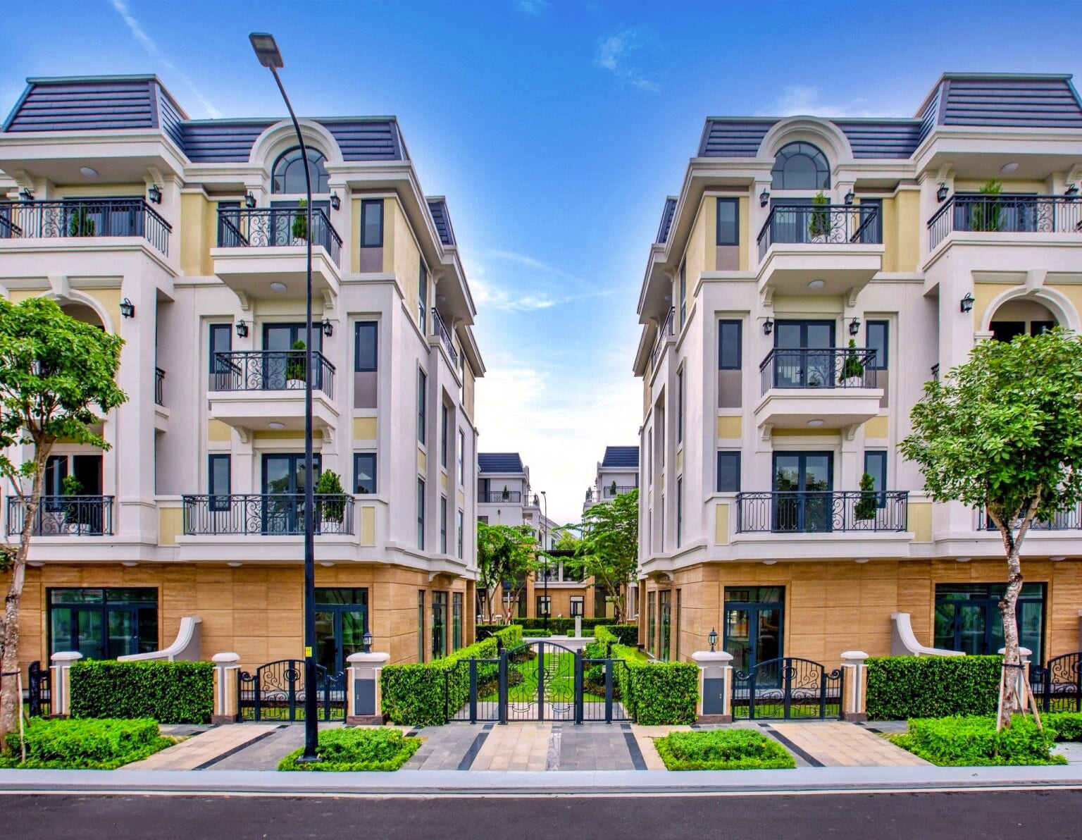 mau nha can bien 7x20m the classia