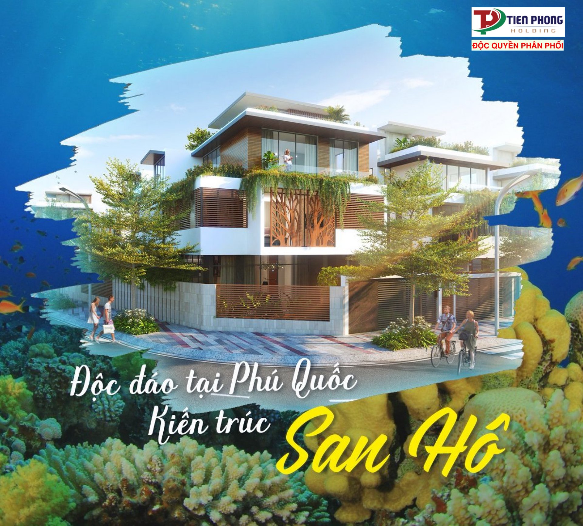 Kiến trúc biệt thự Coral Hawaii rạn san hô độc đáo