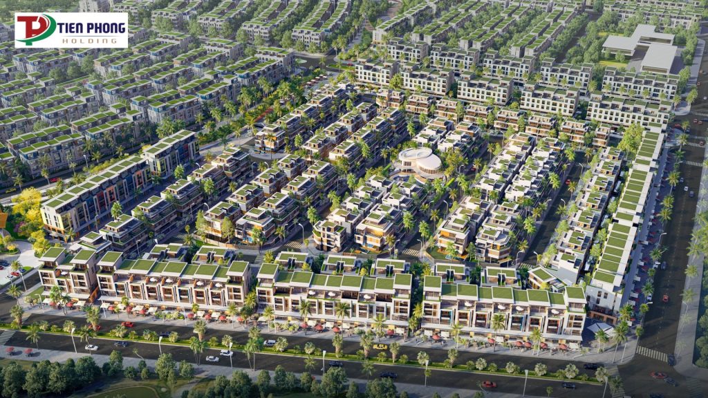 Hình phối cảnh tổng quan biệt thự coral hawai phú quốc