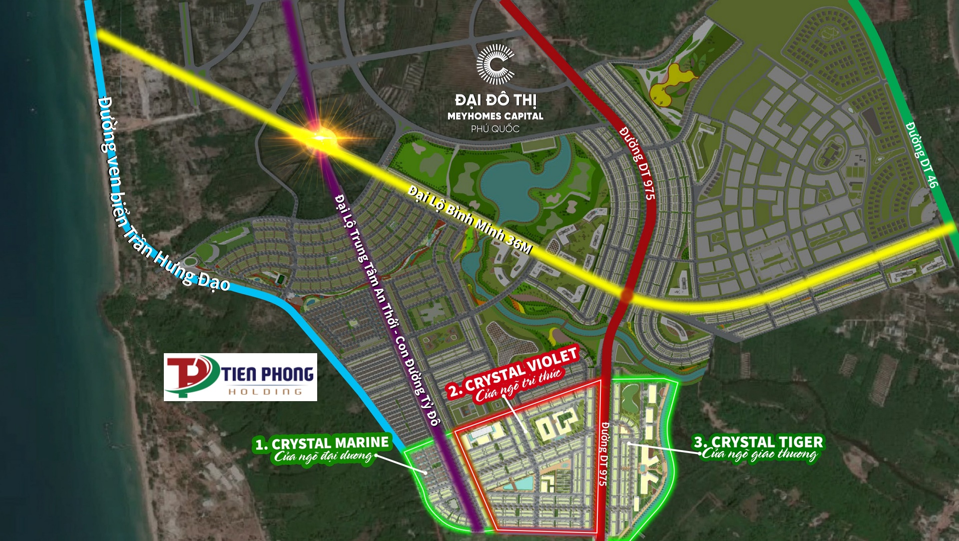 vi tri crystal city trong khu do thi meyhomes capital