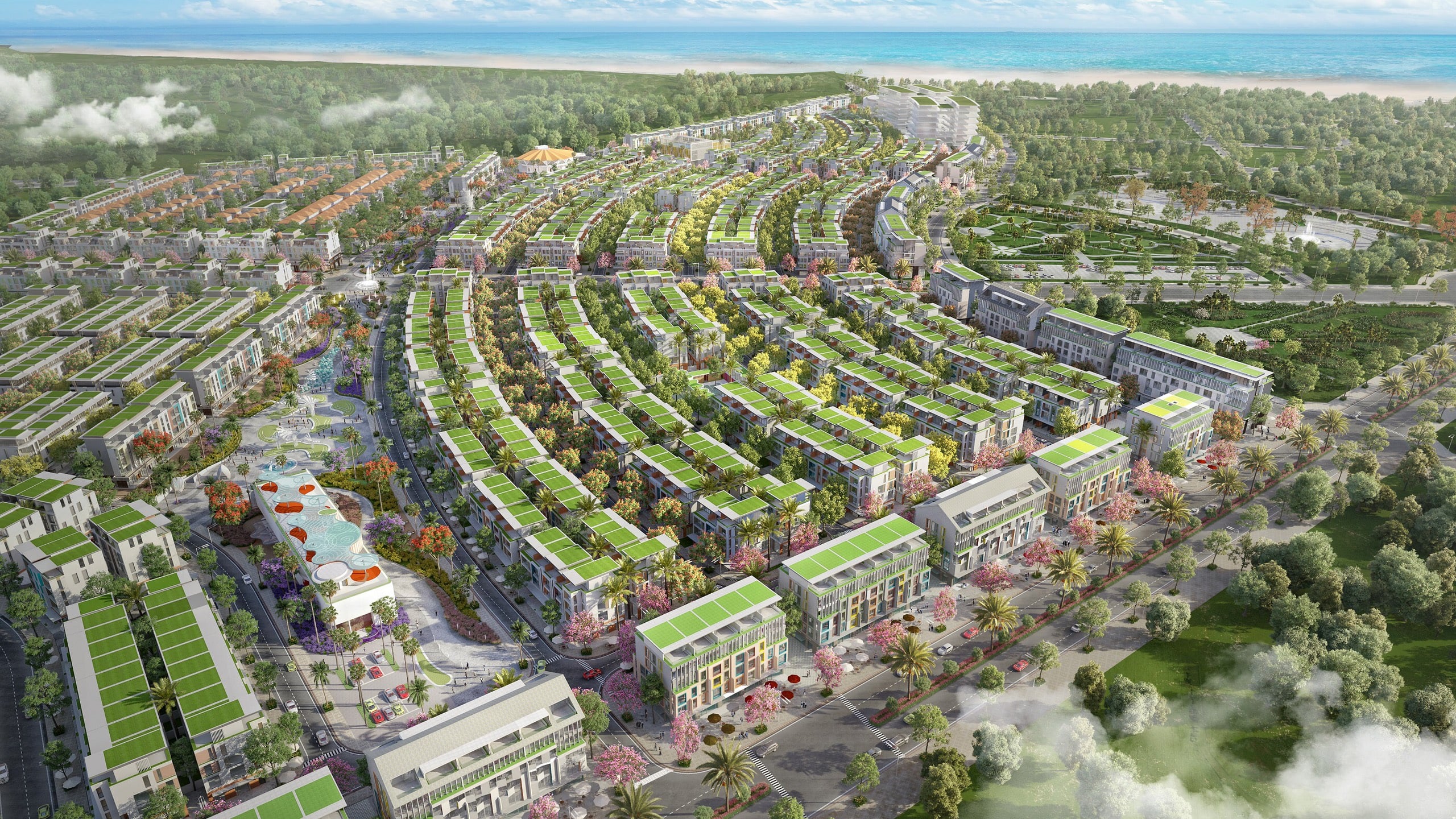 Phối cảnh Meyhomes Capital - Giai đoạn 1 Tropi City