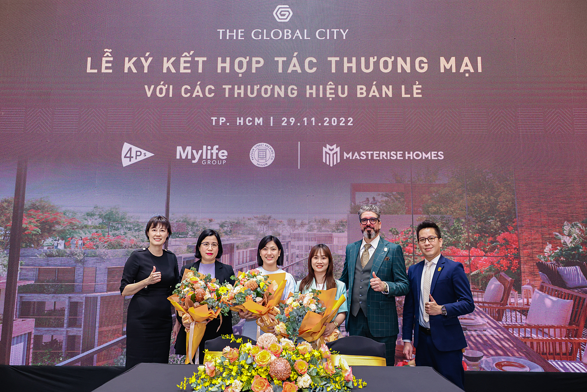 Masterise Homes hợp tác loạt thương hiệu F&B nổi tiếng tăng giá trị cho The Global City masterise ky ket doi tac thuong mai f&b the global city anh 2