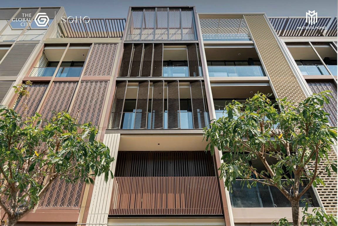 Mat tien 1 can nha pho soho the global city