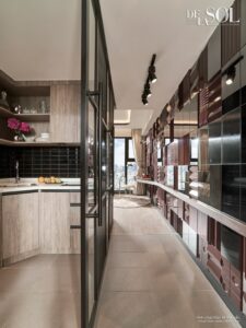 Phối cảnh căn hộ 3BR dự án De La Sol Quận 4. Studio 1