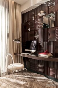 Phối cảnh căn hộ 3BR dự án De La Sol Quận 4. Studio - Working area