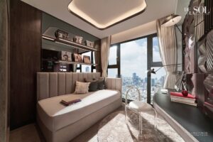 Phối cảnh căn hộ 3BR dự án De La Sol Quận 4. Studio