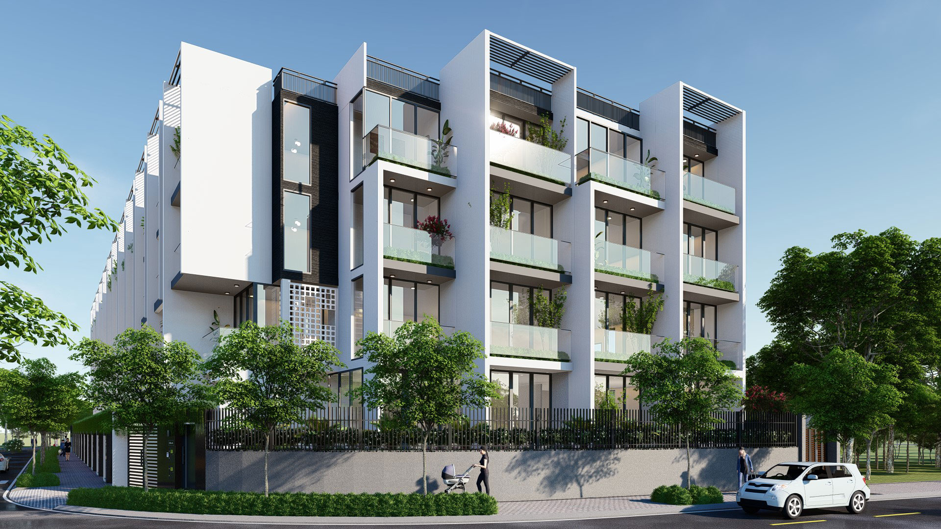 Dự án nhà phố Precia Riverside Quận 2