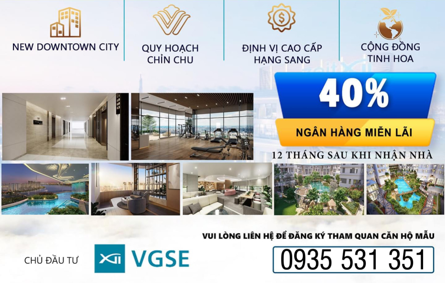 Mở booking 100 căn hộ Zeit River Thủ Thiêm view sông Tháp T2