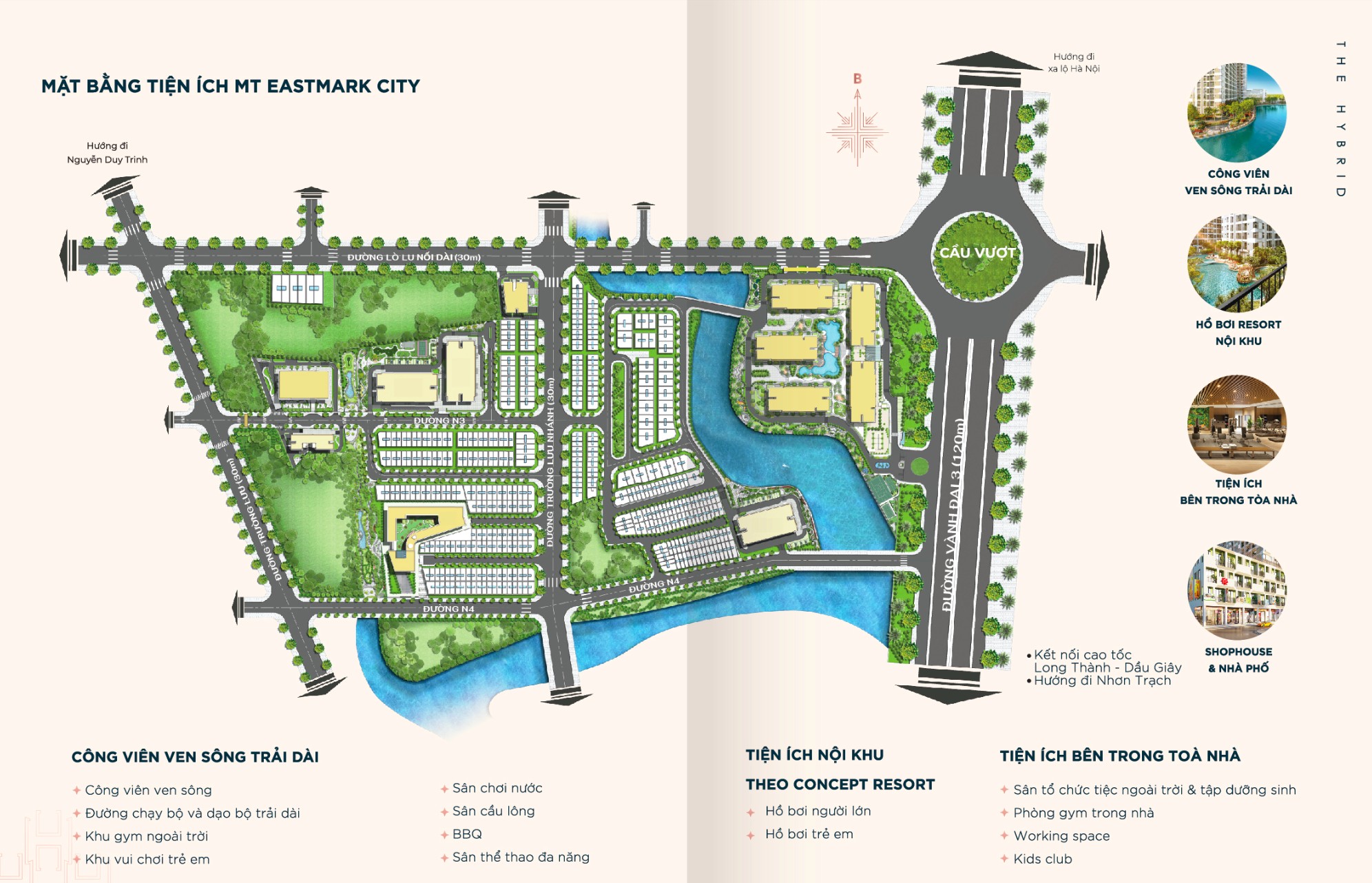 Mặt bằng tiện ích MT Eastmark City