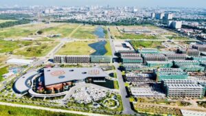 Tiến độ The Global City nhạc nước 2