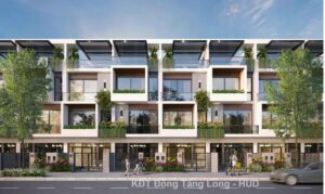 Mẫu nhà phố đông tăng long khu nhà ở số 5