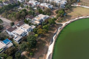 Biệt thự đơn lập 20x20 Đông Tăng Long Thủ Thiêm - view hồ