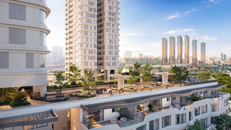 Những mảnh ghép biểu tượng kiến tạo nên chuẩn sống Zeit Living tại Thu Thiem Zeit River zeit living