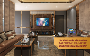 Phòng karaoke sang trọng và đẳng cấp tại dự án Glory Heights