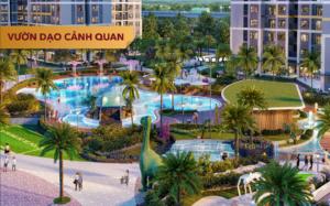 Vườn dạo cảnh quan dự án Glory Heights