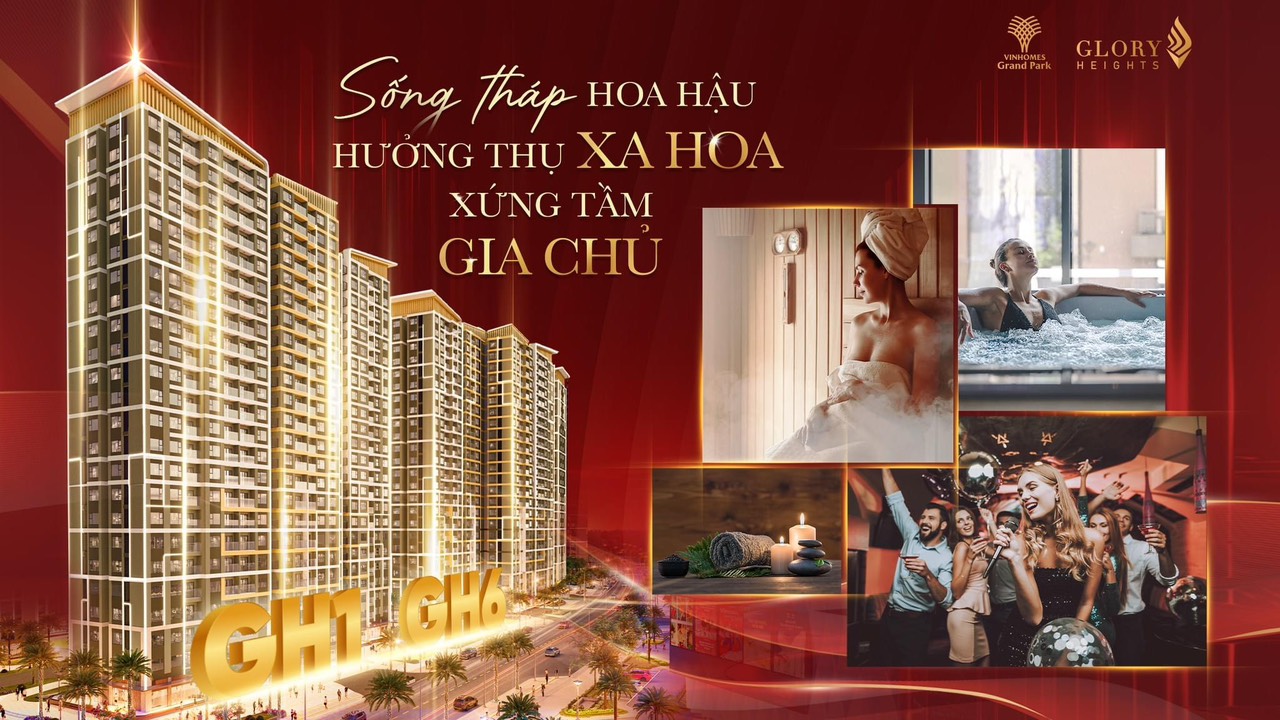 Lý giải danh hiệu hoa hậu dành cho toà GH1 GH6 Glory Heights Bộ đôi hoa hậu GH1 GH6 tại dự án Glory Heights