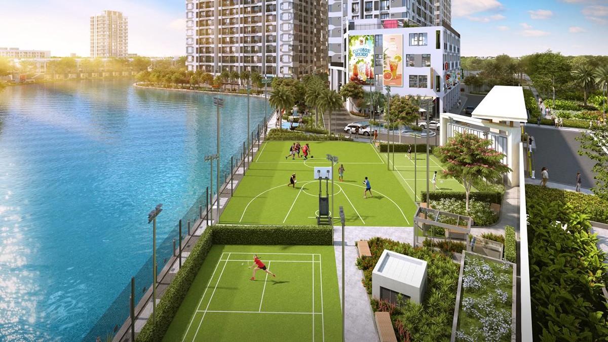 Tiên phong căn hộ phong cách Hybrid tạo sóng mới ở khu Đông Khu thể thao đa năng The Hybrid Mt eastmark city