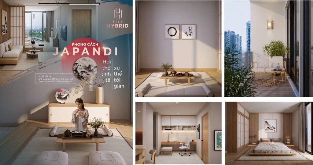 phong cach japandi the hybrid mt eastmark