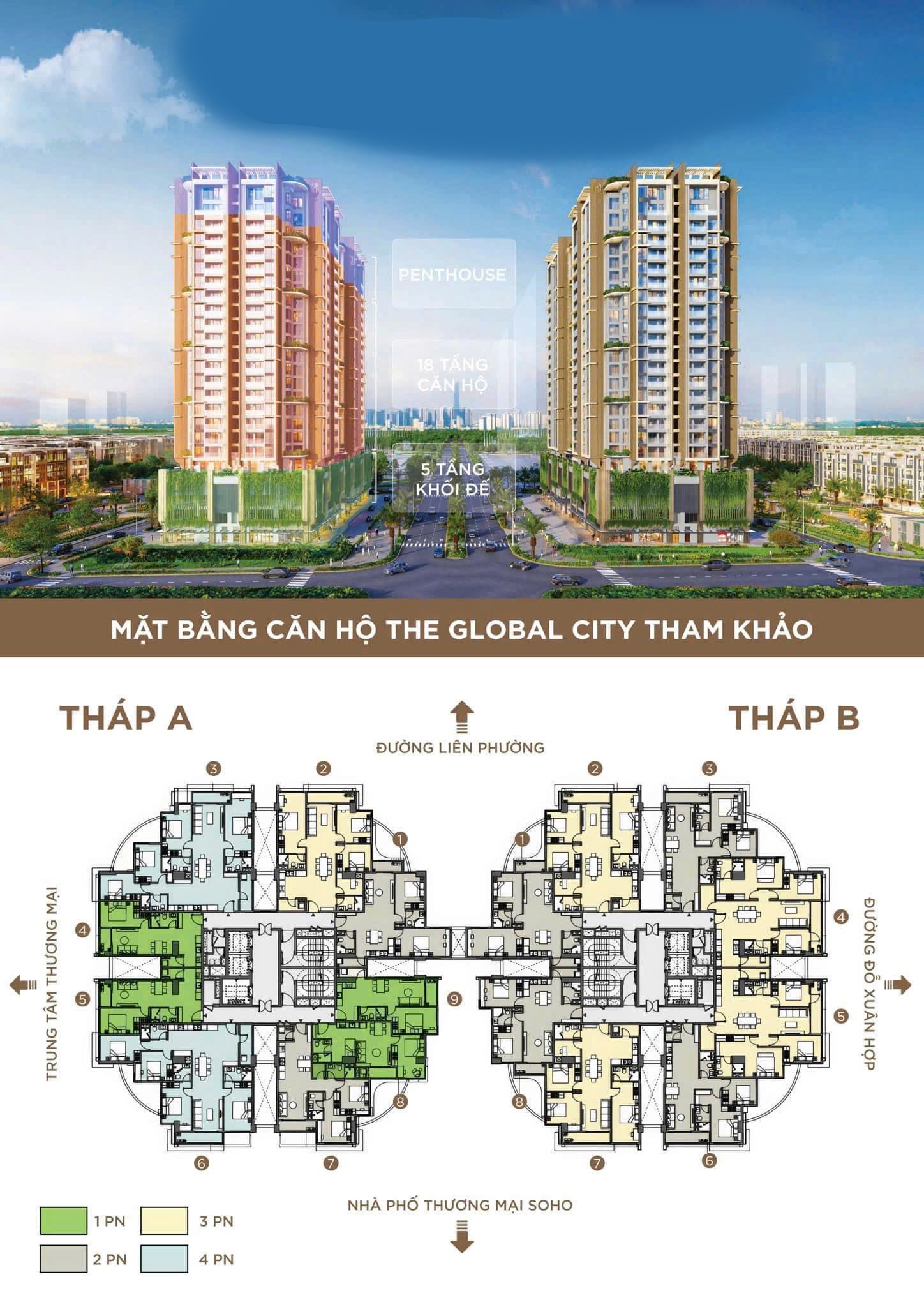 mat bang can ho the global city