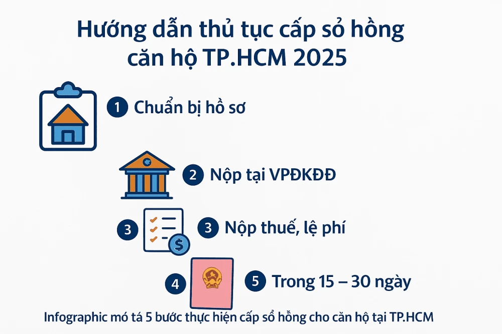 Thủ tục cấp sổ hồng căn hộ chung cư tại TPHCM năm 2025 ảnh bài viết hướng dẫn thủ tục cấp sổ hồng căn hộ chung cư tại TPHCM 2025