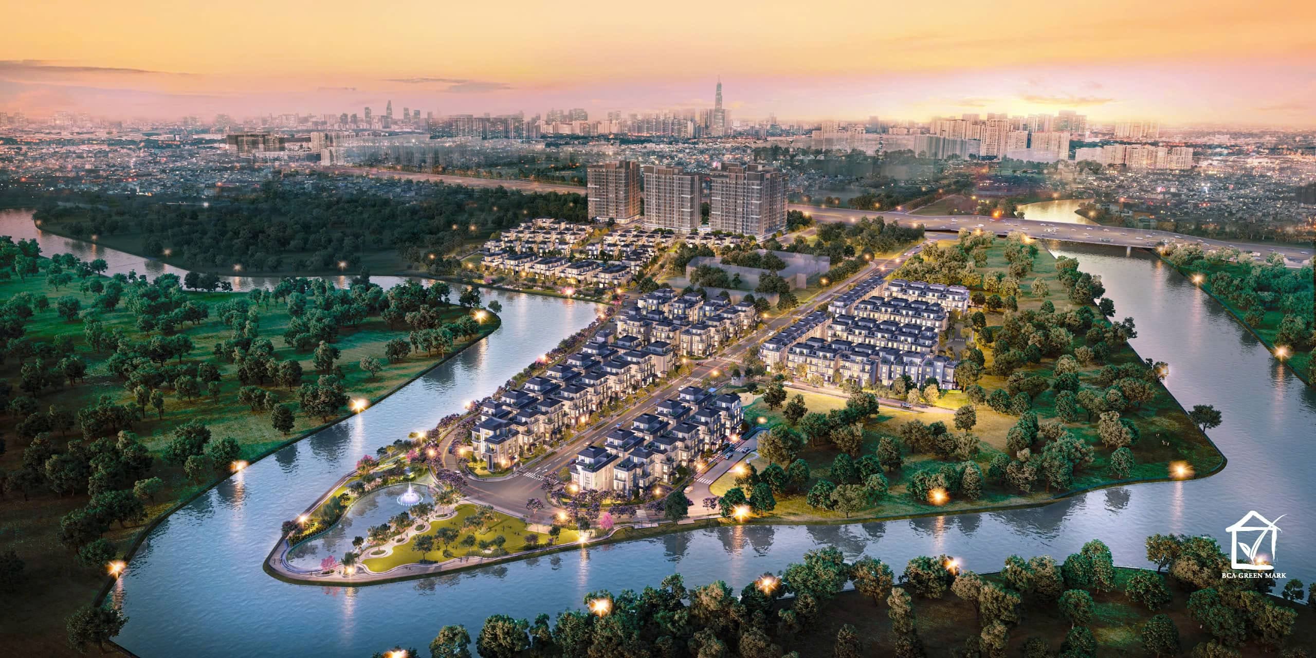 10 Câu Hỏi Nên Biết Trước Khi Mua Gladia Khang Điền Phối cảnh tổng thể dự án Gladia by The Waters – Khang Điền & Keppel Land tại TP. Thủ Đức