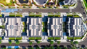 Tiến độ Gladia by The Waters tháng 7/2025 – Hình 04 cập nhật công trường từ nhiều góc nhìn