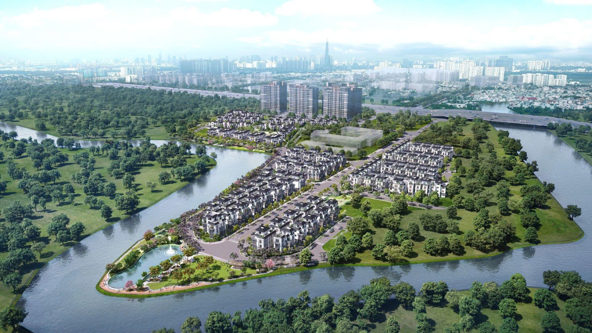 Gladia HCM – Cơ hội mua nhà phố, biệt thự và đầu tư cho khách Hà Nội Nhà phố biệt thự Gladia HCM – Thiết kế hiện đại, mặt tiền rộng