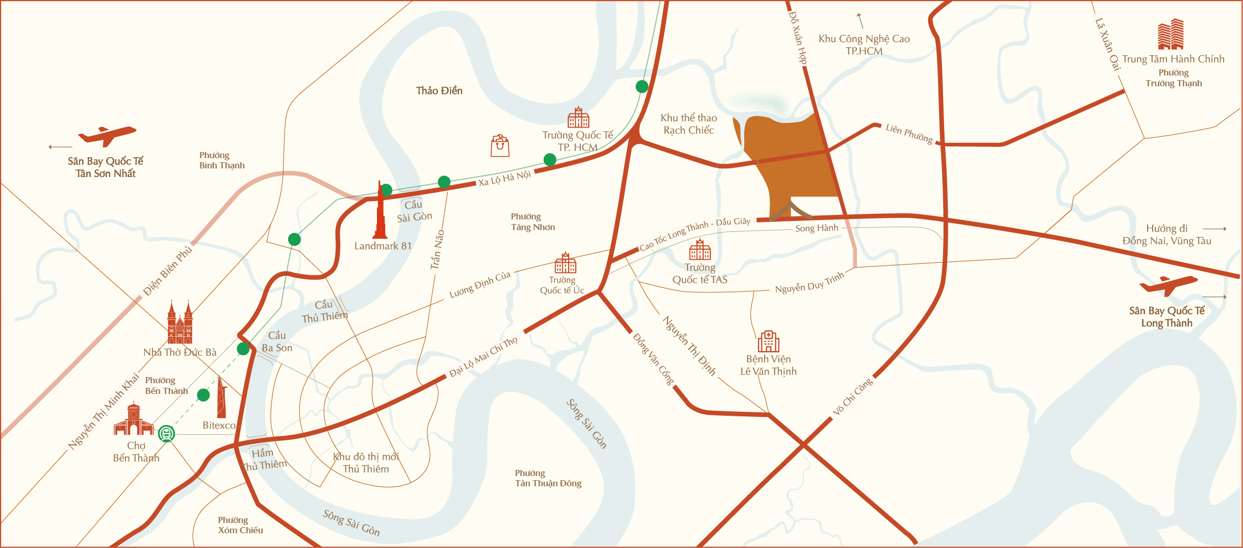 map lien ket vung masteri park place