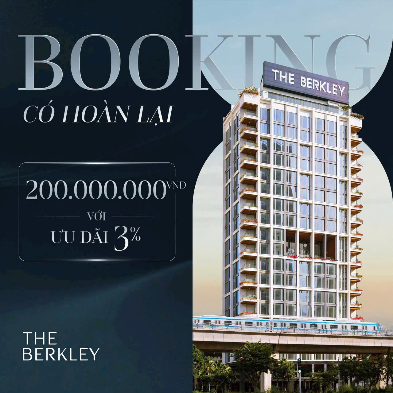 Booking dự án The Berkley Thảo Điền Quận 2 – thông tin đặt chỗ căn hộ cao cấp Capitaland tại Thảo Điền TP Thủ Đức