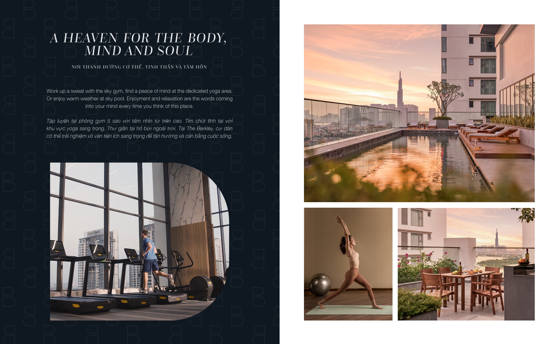 Tiện ích nội khu dự án căn hộ cao cấp The Berkley Thảo Điền tại TP Thủ Đức