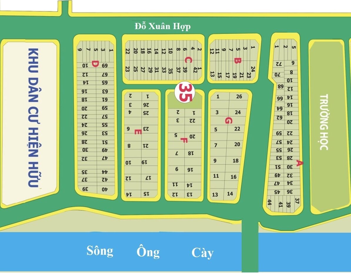 Bán đất hoàng anh minh tuấn 5x16m – lô sạch đẹp, giá tốt nhất thị trường Ban do phan lo du an hoang anh minh tuan