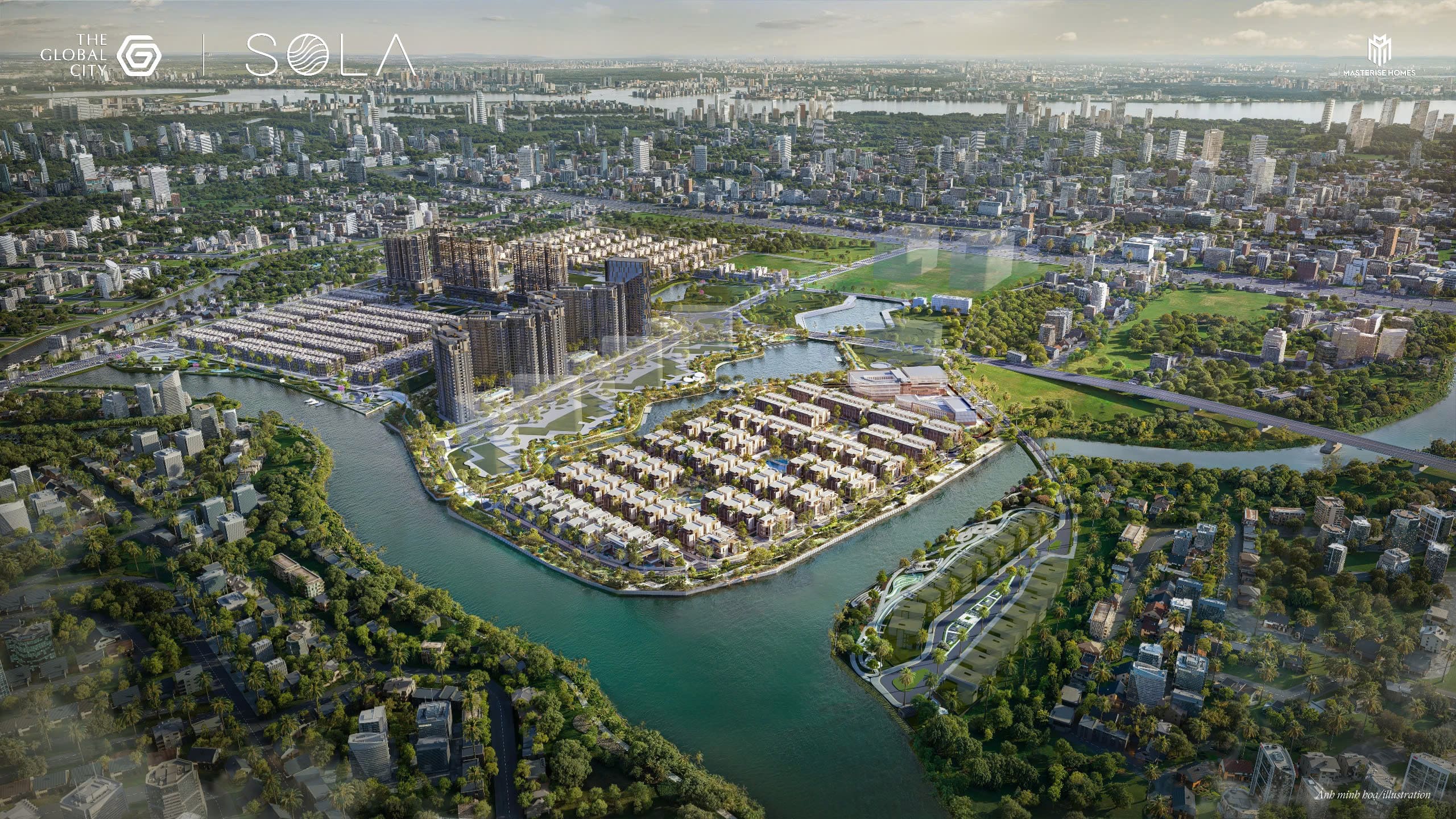 Biệt thự sola đảo ánh dương the global city - biểu tượng sống đẳng cấp Biệt thự sola đảo ánh dương the global city